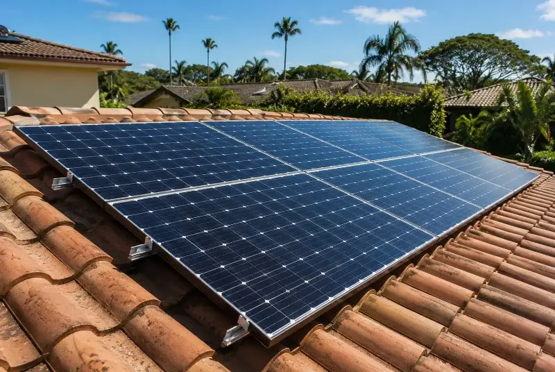 Installation de panneaux solaires à Boeschepe